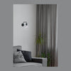 Applique murale Diallo noire mat