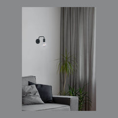 Applique murale Diallo noire mat