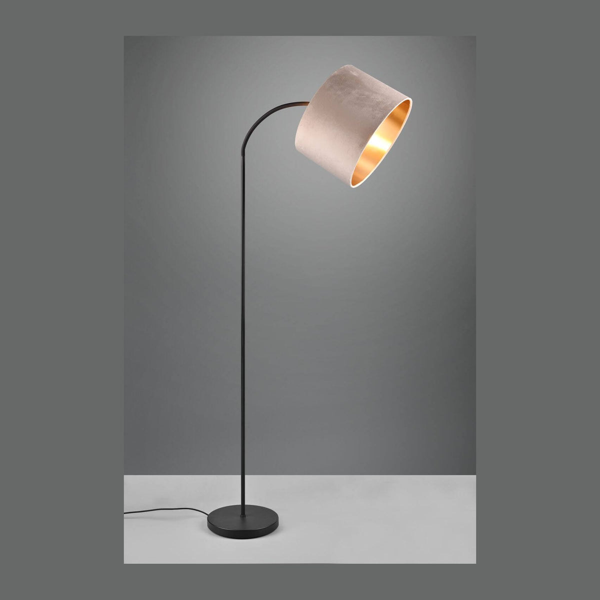 Lampadaire Julieta beige, tissu