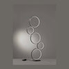 Lampadaire Rondo noir mat