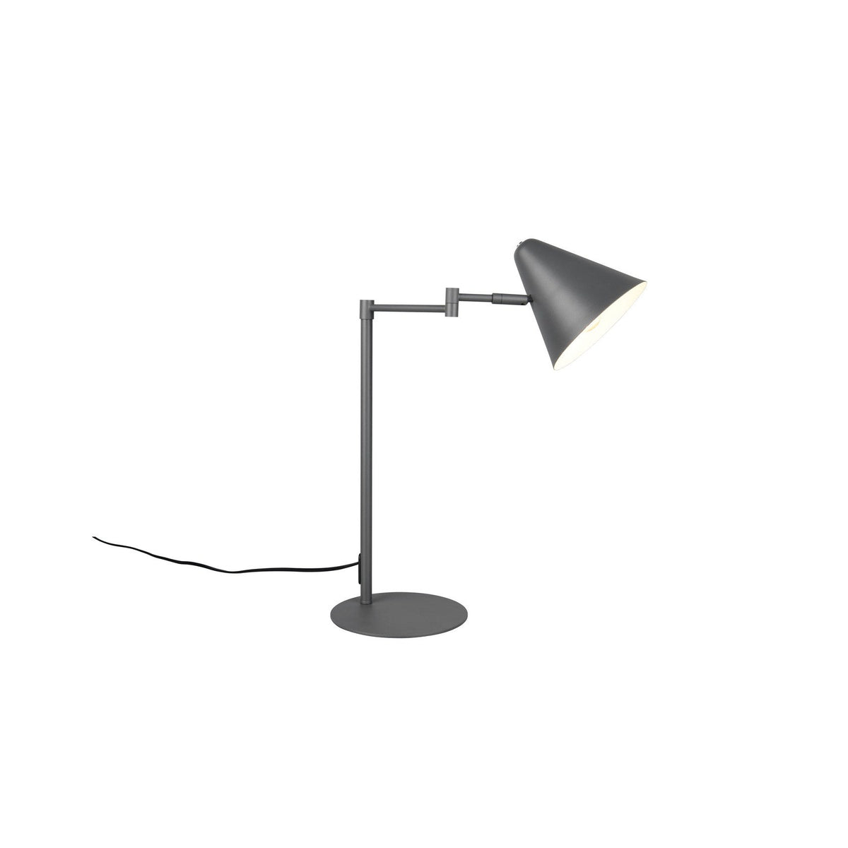 Lampe à poser Cosima anthracite