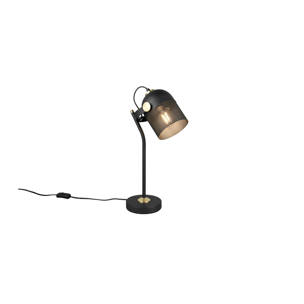 Lampe à poser Mixa noire mat