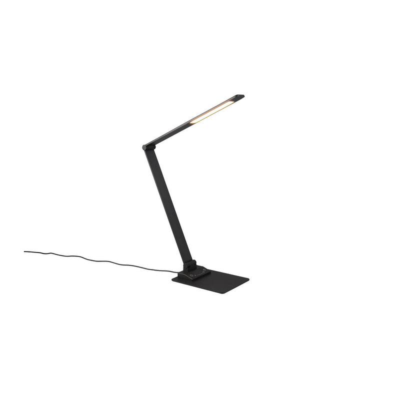 Lampe à poser Travis noire mat