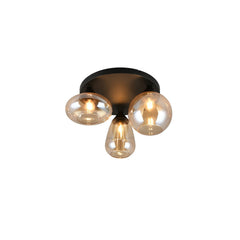 Plafonnier Lumina 3 lumières noir mat