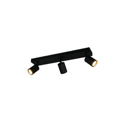 Spot Soka 3 lumières noir mat