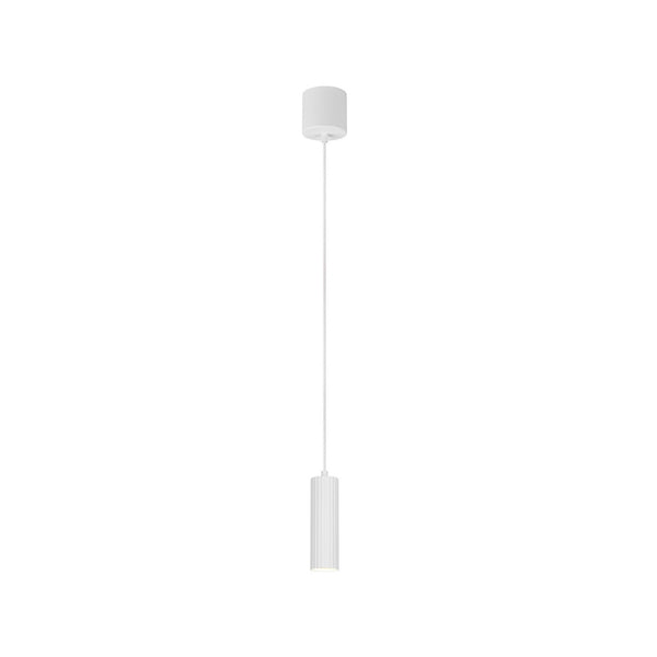Suspension Soka blanche mat