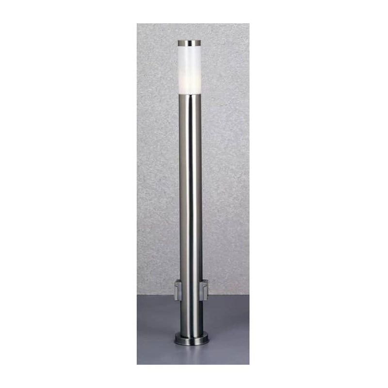 Luminaire extérieur Blug inox, H 110 cm