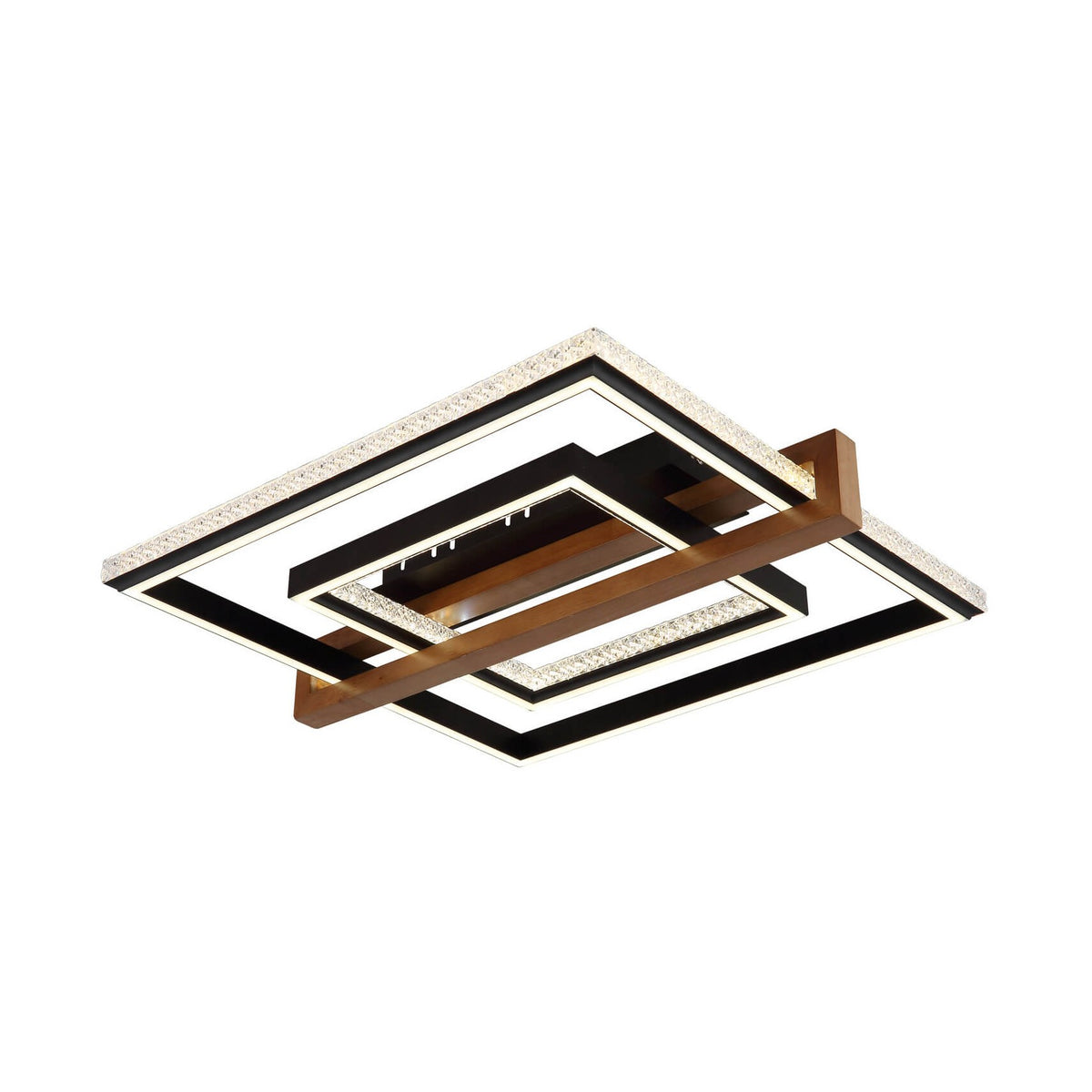 Plafonnier Deloris noir mat (48137)