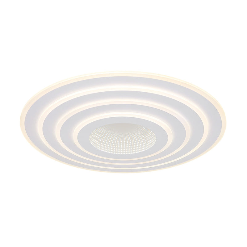 Plafonnier Jocelyn blanc mat, Ø 70 cm