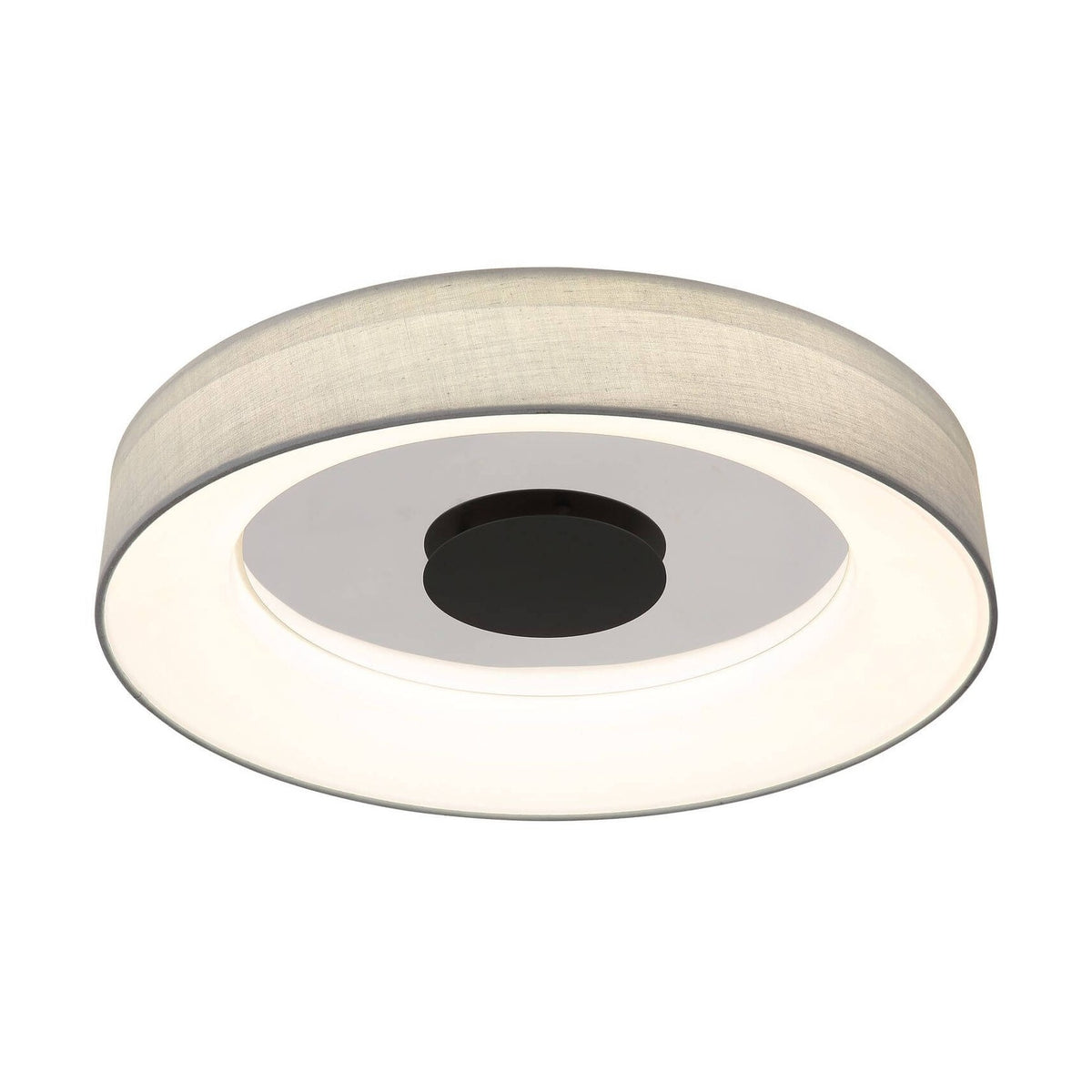 Plafonnier Terpsa blanc mat, Ø 46,8 cm