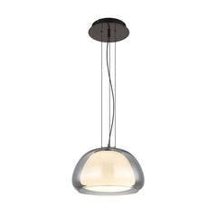 Suspension Avila noire et chromée (15743H1L)
