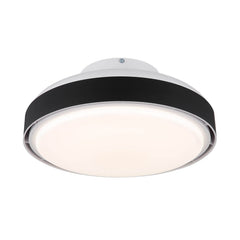 Ventilateur de plafond lumineux Carney blanc mat (03667S)