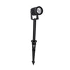 Projecteur extérieur Stake noir, verre, H 45 cm