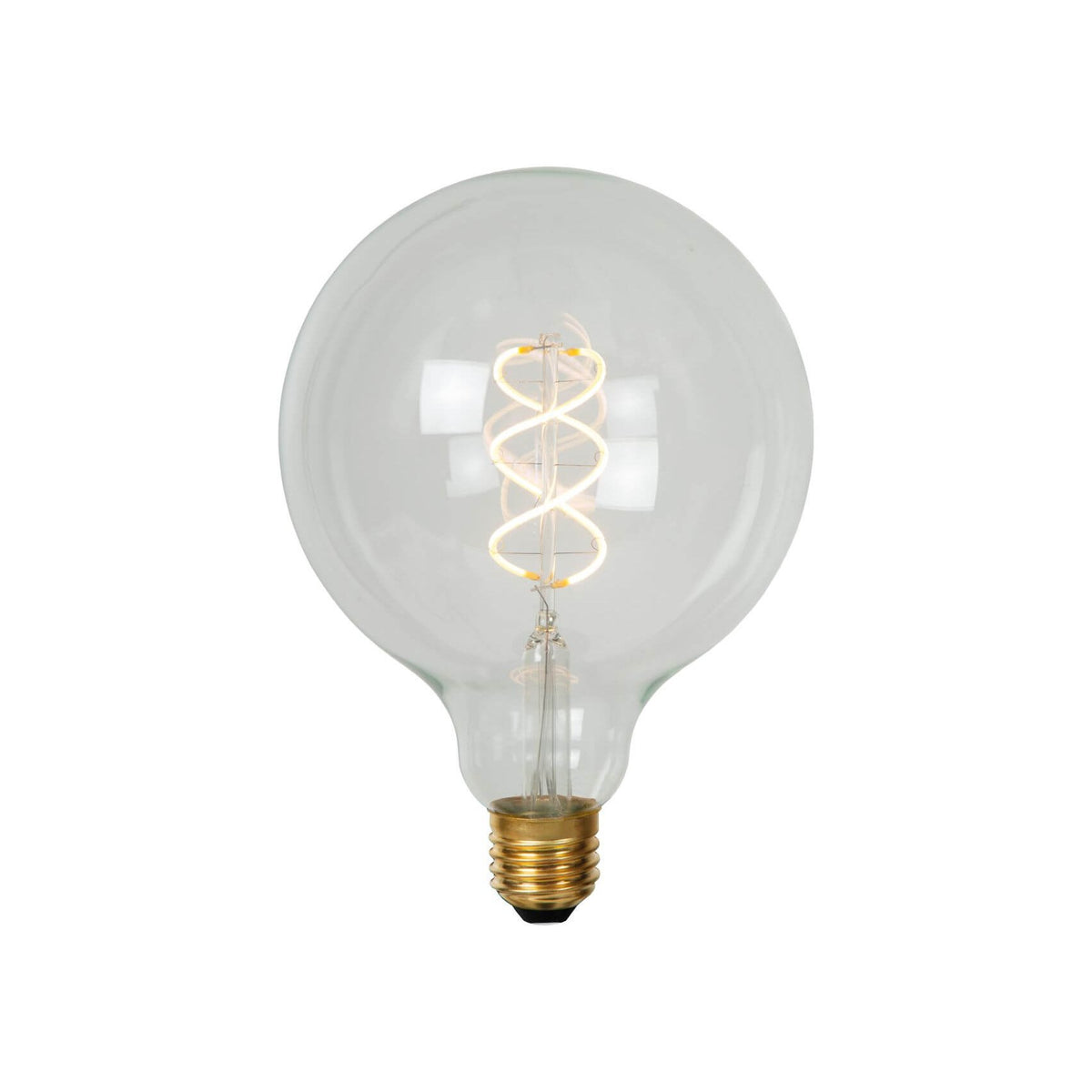 Ampoule LED E27 globe à filament transparente, 5 W | Lucide (49033/05/60)