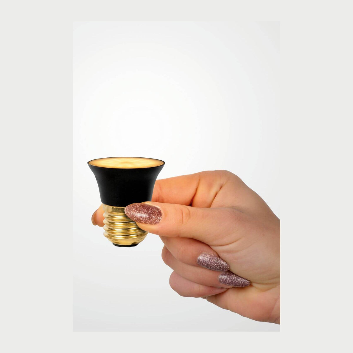 Ampoule LED E27 noire, 5 W | Lucide