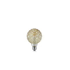 Ampoule LED E27 globe ambrée, 4 W | Trio