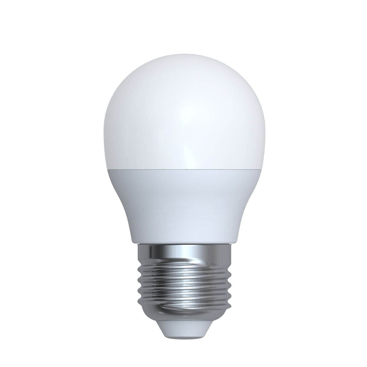 Ampoule LED E27 sphérique blanche, 4 W | Trio