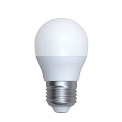Ampoule LED E27 sphérique blanche, 4 W | Trio
