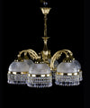 LA099CLN brass chandelier
