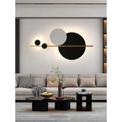 Nordic LED Circle Wall Light | Ela