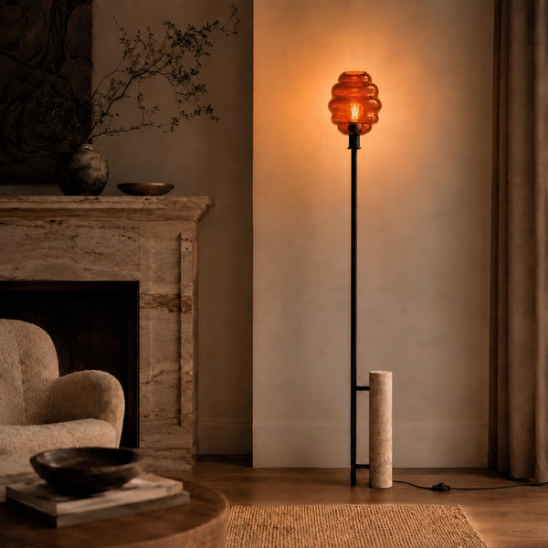Lampadaire salon | Echos H 180 cm