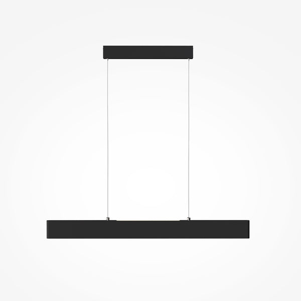 Step black pendant light