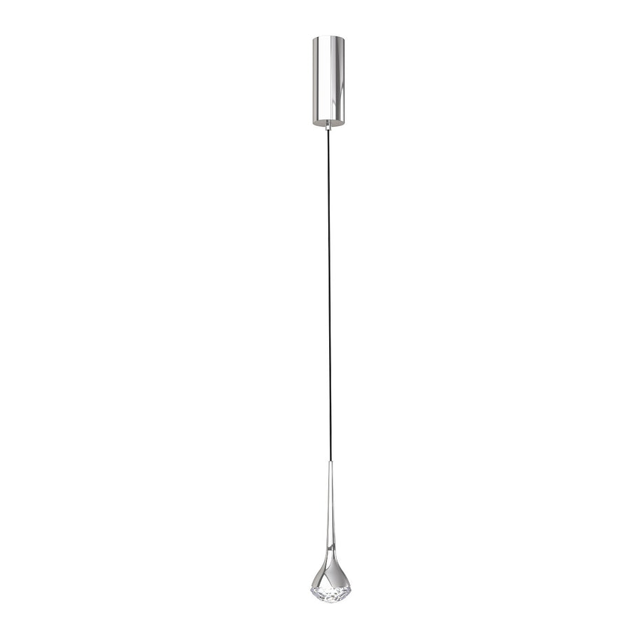 Suspension LED Crima, cristal