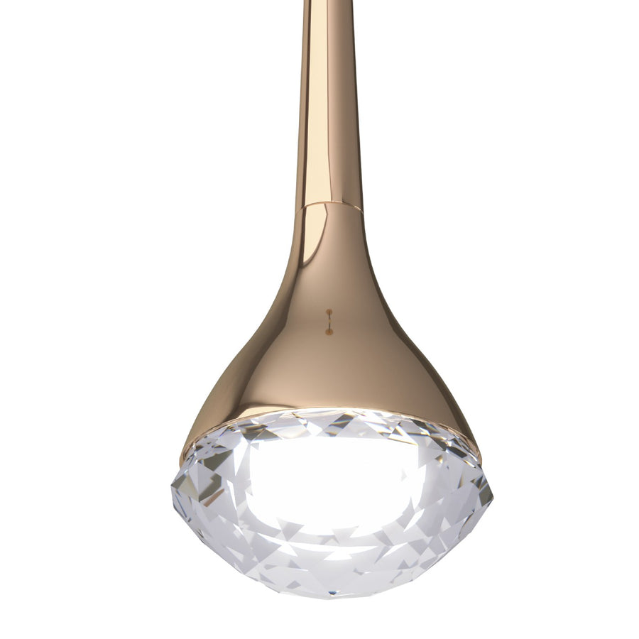 Suspension LED Crima, cristal