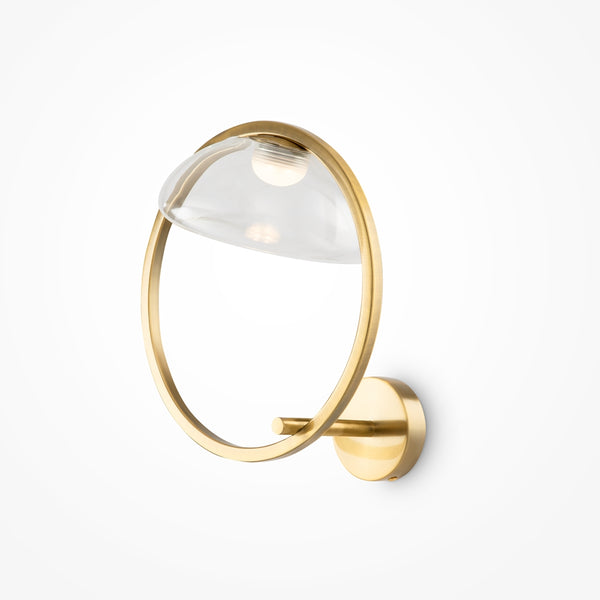 Lunare Gold Wall Sconce