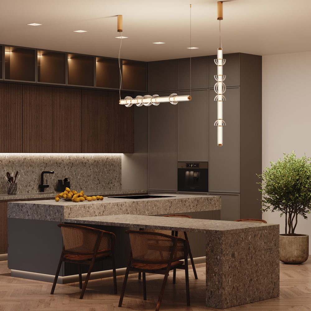 Cosmo Suspension luminaire doré