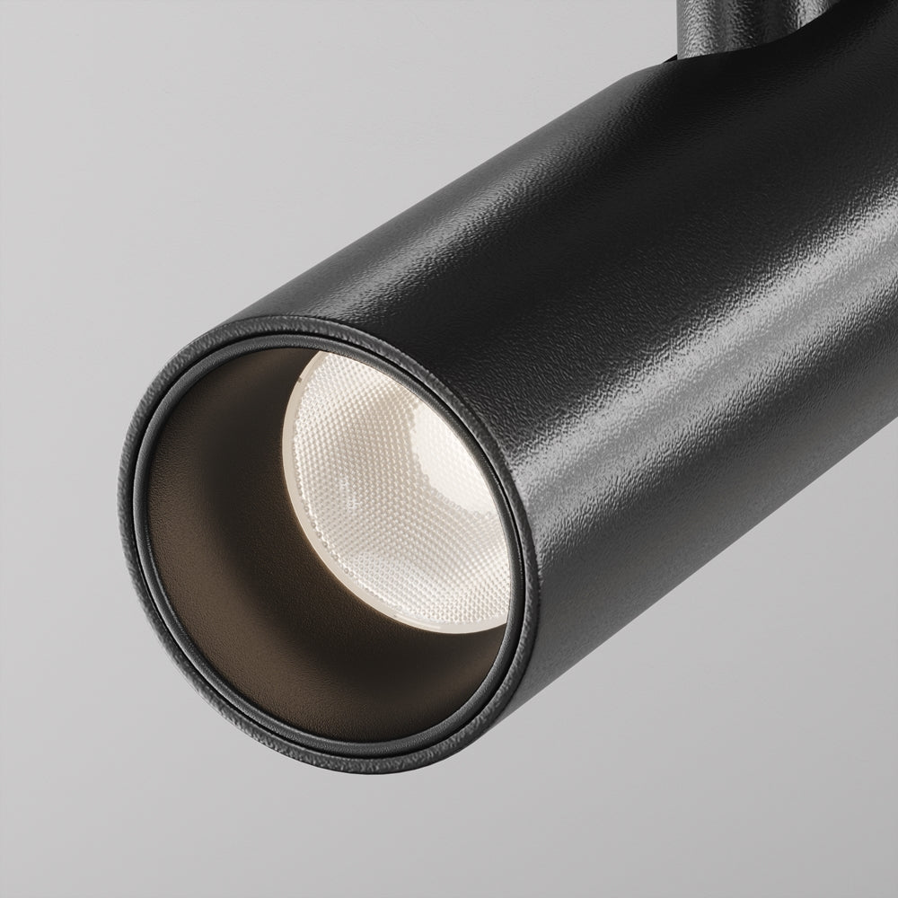 Détail de la lentille diffuseur texturée et de la bague intérieure du projecteur