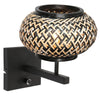 Nox Light black wall lamp