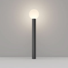 Bold black outdoor light