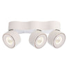 Spot Uni aluminium et blanc