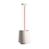 Suspension Twister blanche, plâtre, H 28,2 cm