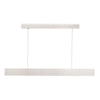 Suspension Apollon aluminium et blanche