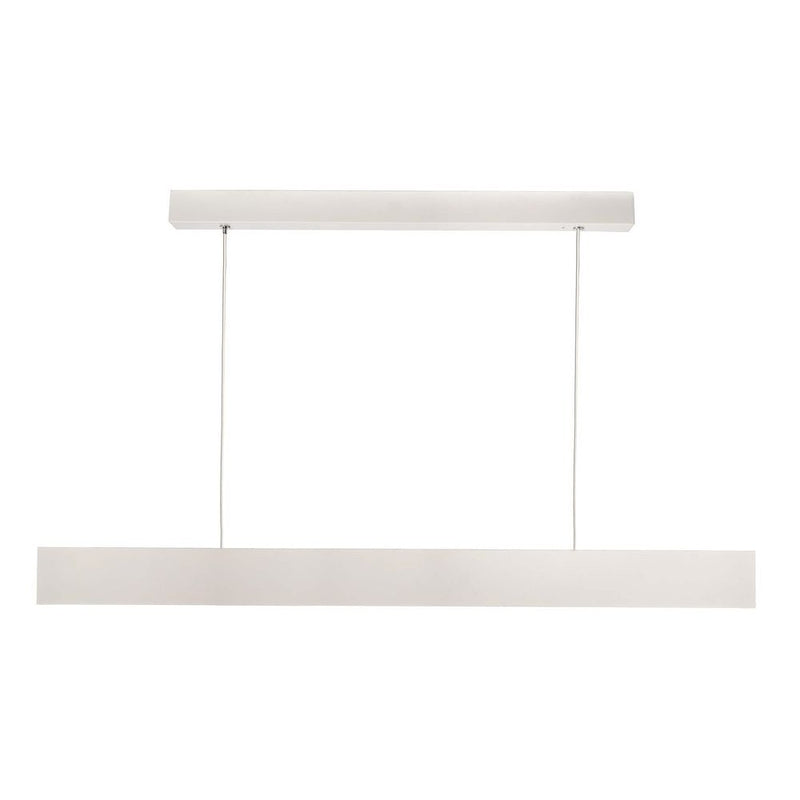 Suspension Apollon aluminium et blanche