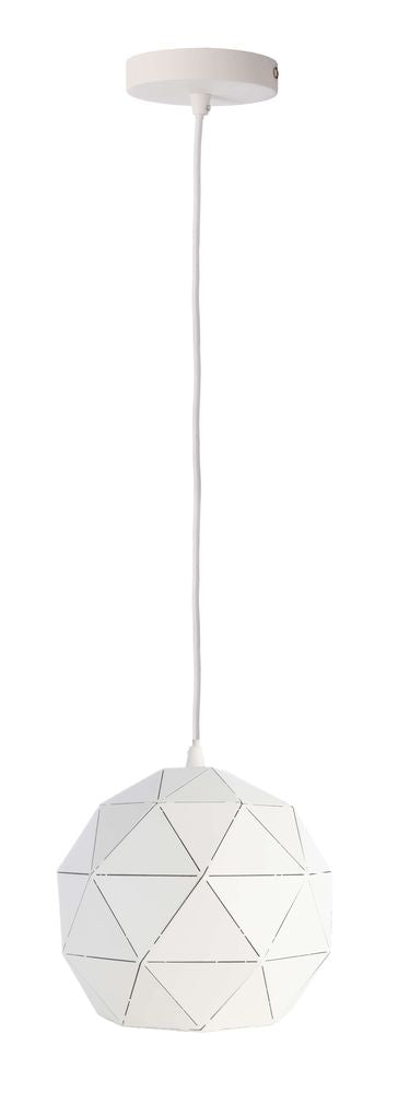 Suspension Asterope blanche