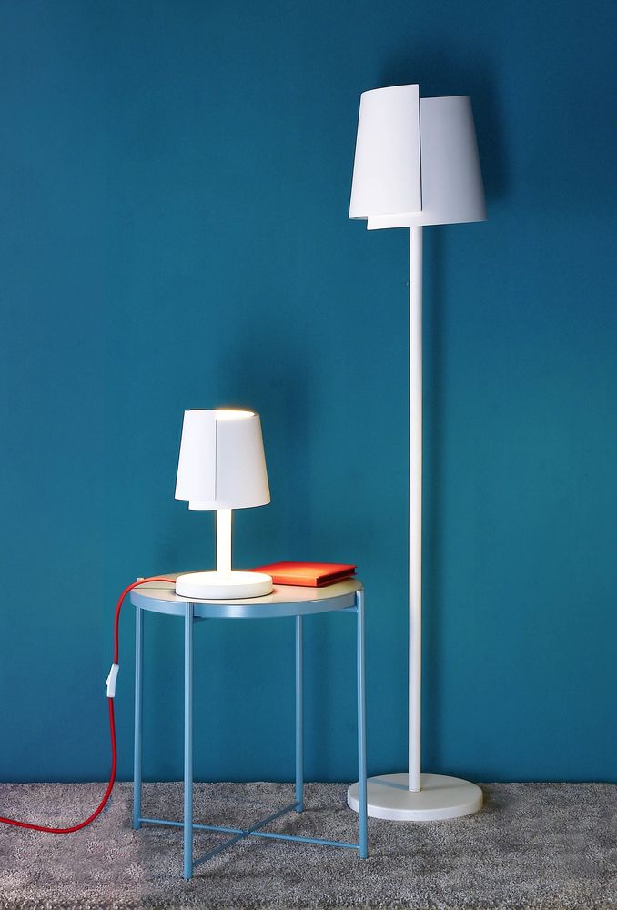 Lampe de chevet | Twister Blanche