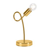Lampe à poser dorée