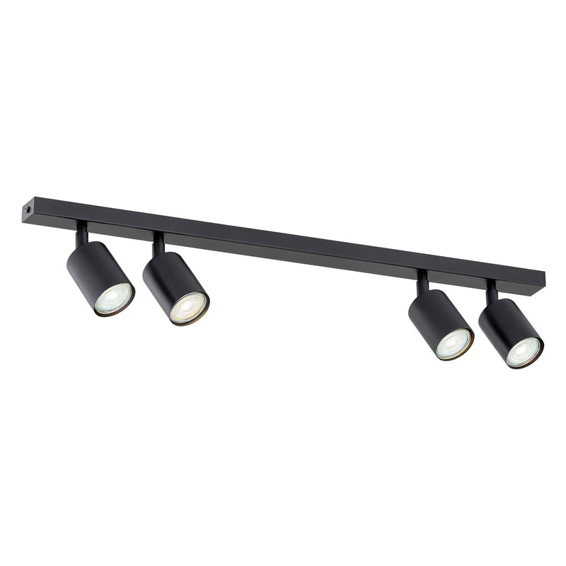 Spot Holstren 4 lumières noir