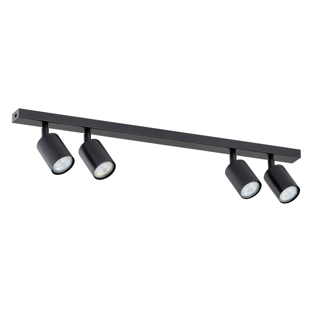 Spot Holstren 4 lumières noir