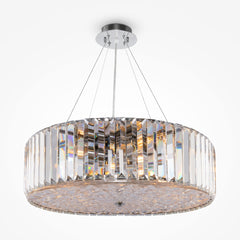 Silver ceiling light fixture