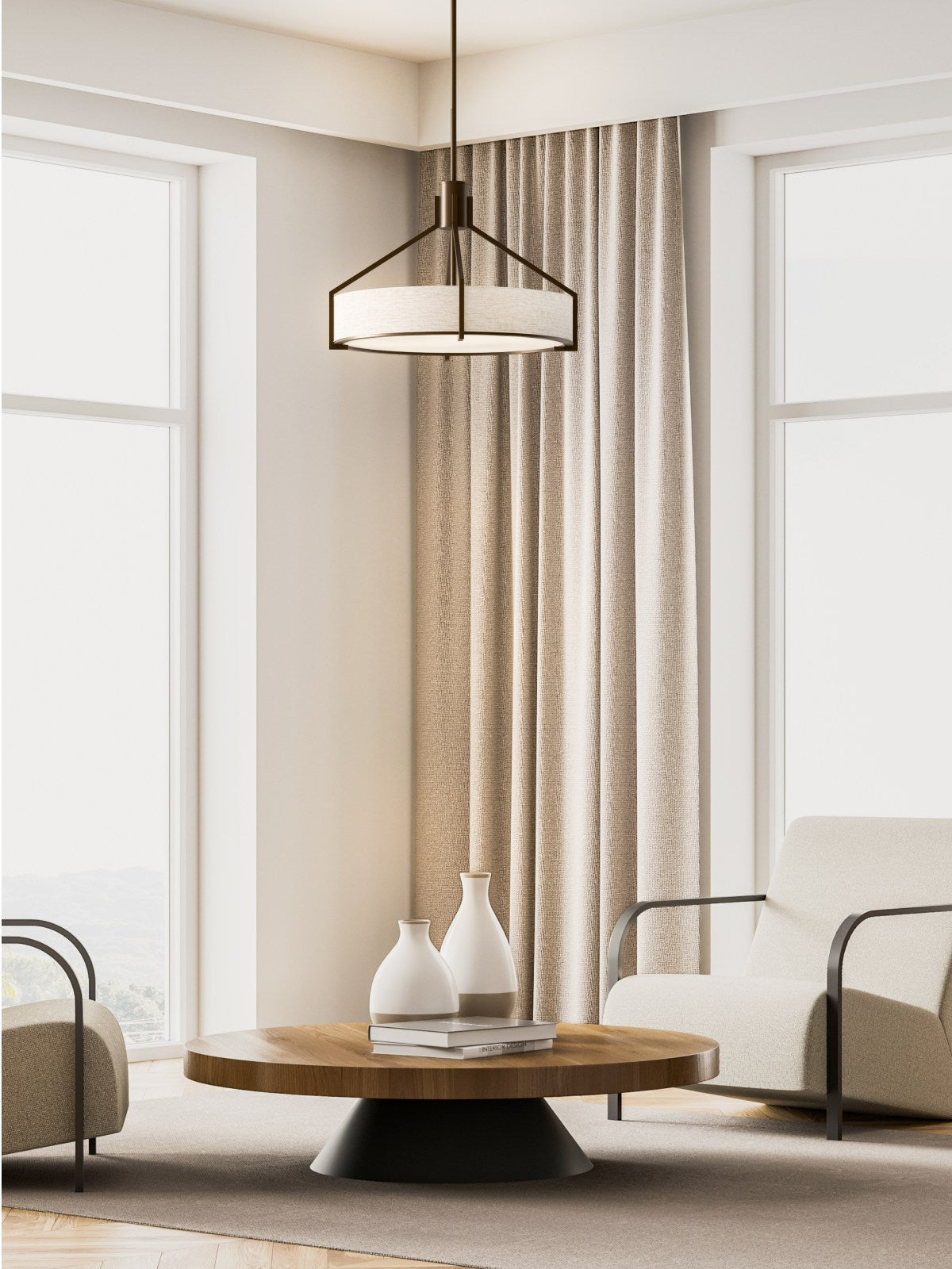 Suspension Doretto 50, verre
