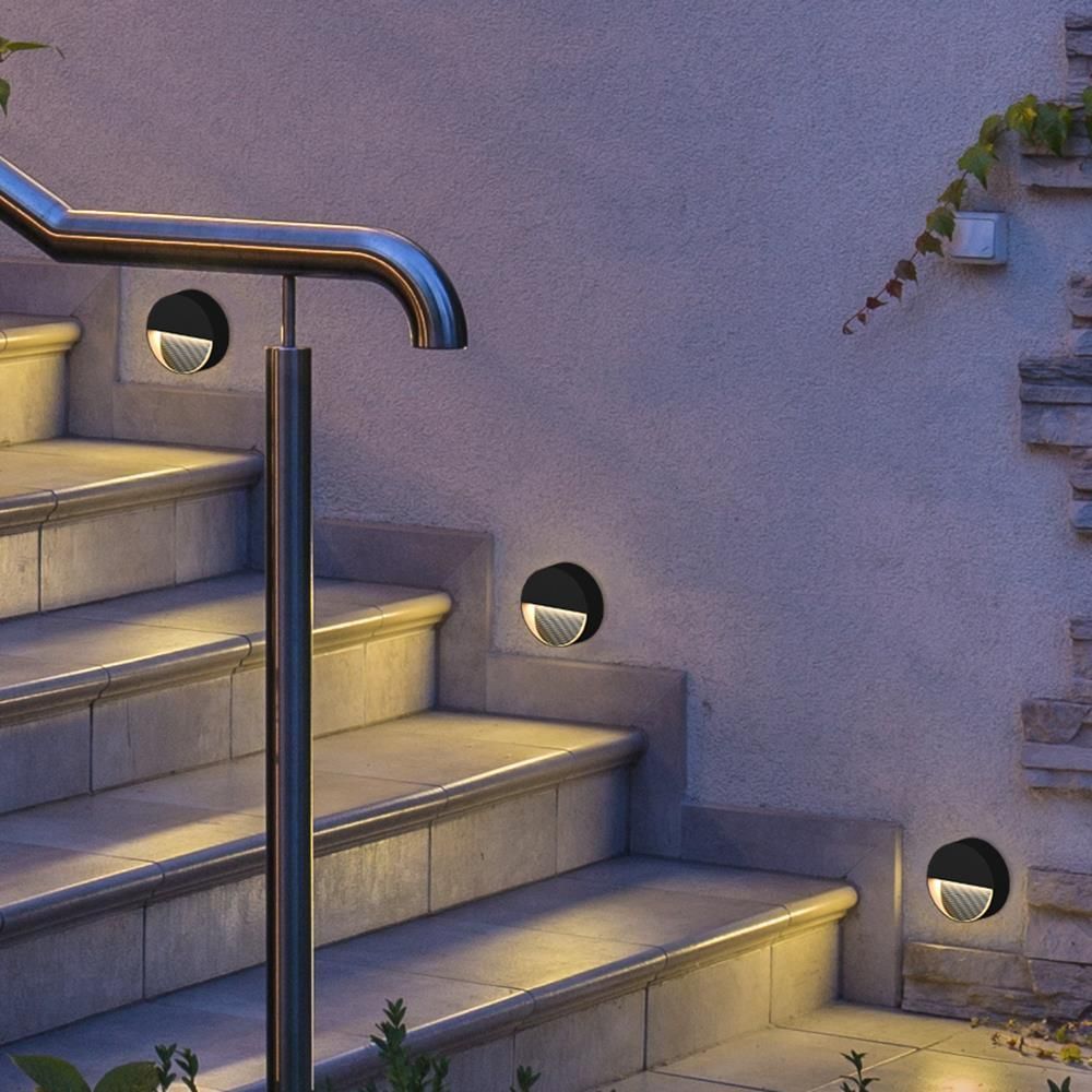 Luminaire extérieur | Guideround Noire