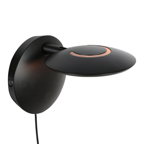 Zenith2 wall lamp black