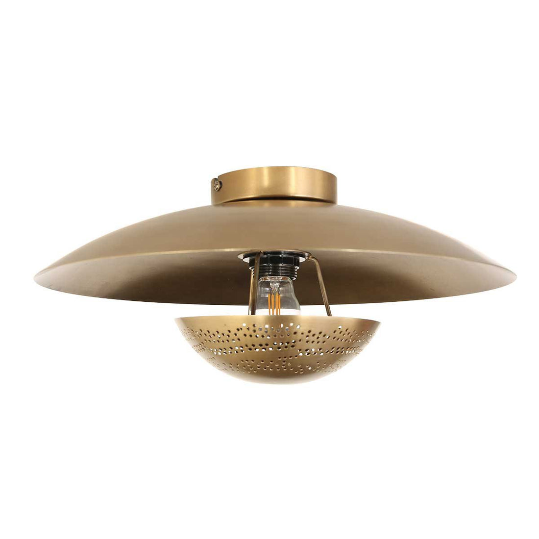 Bronze brass ceiling light