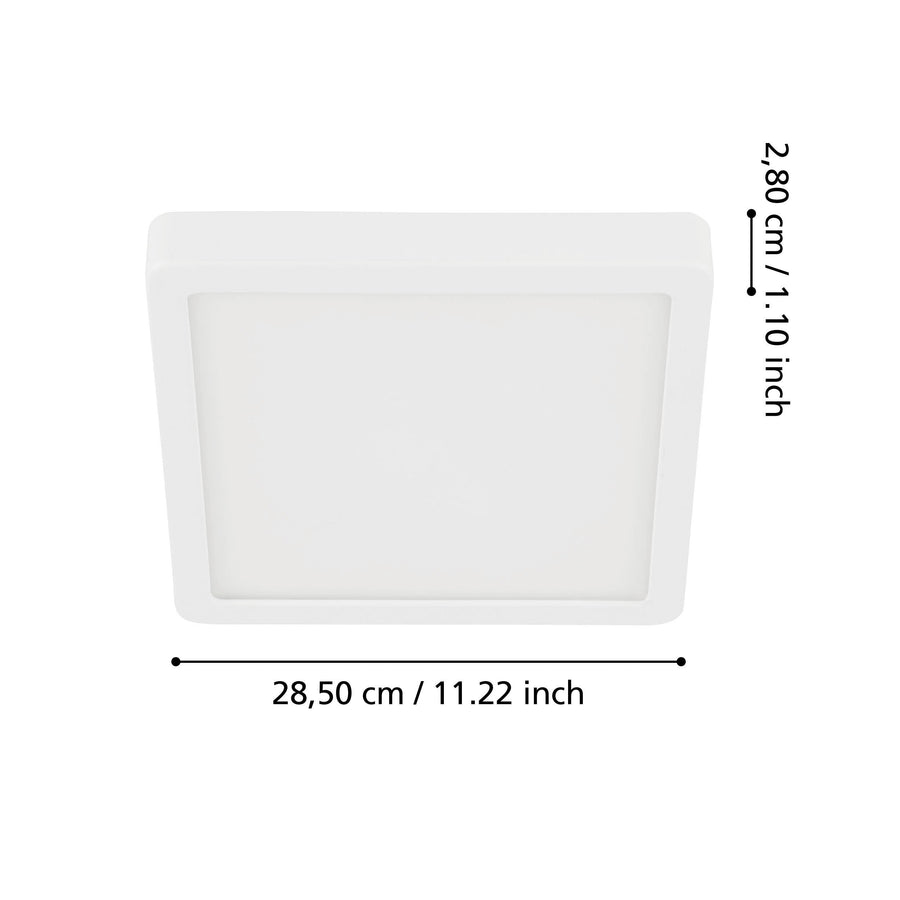 Plafonnier Fueva 5 blanc (30893)