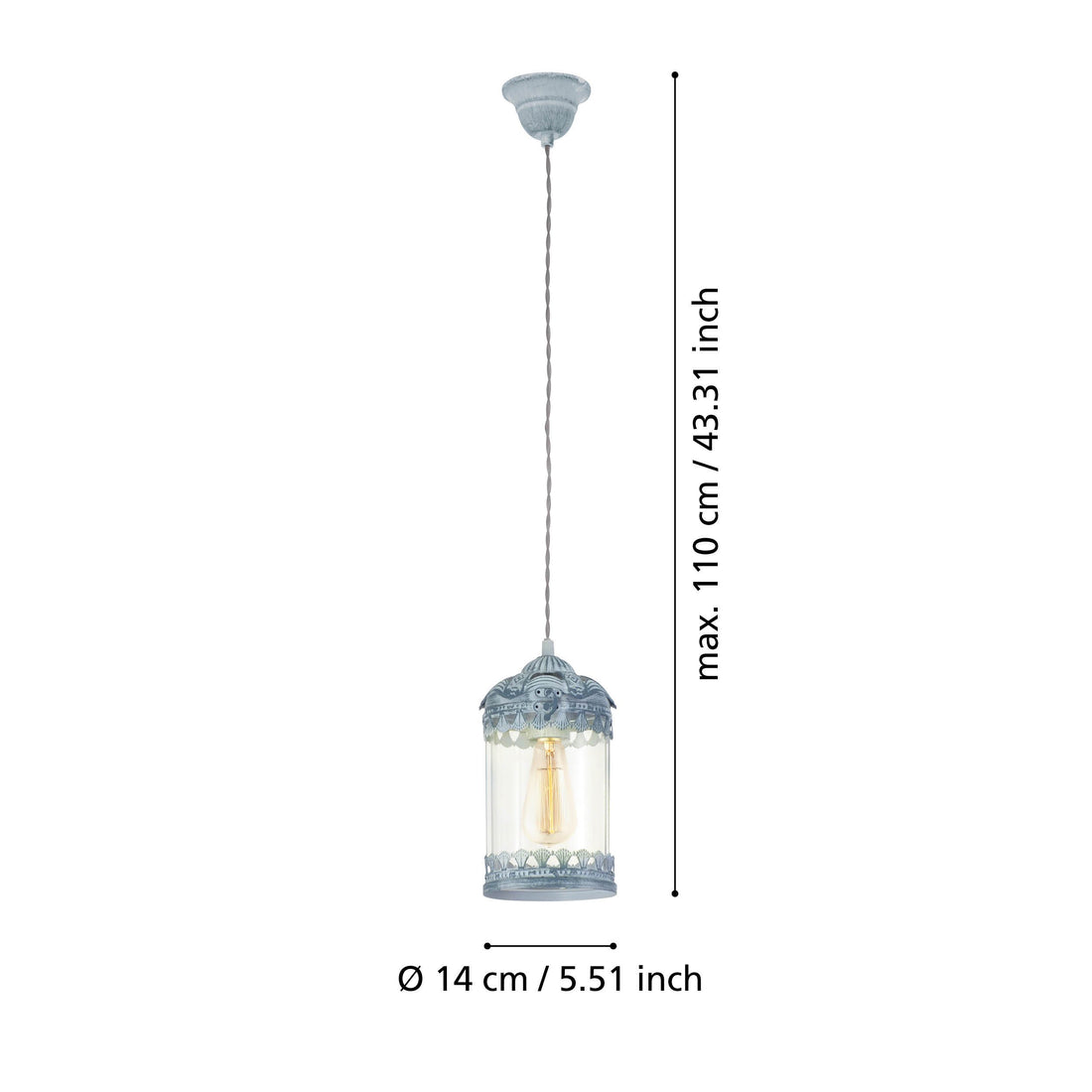 Suspension luminaire | Langham