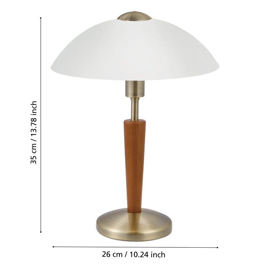 Lampe de chevet | Solo Bois